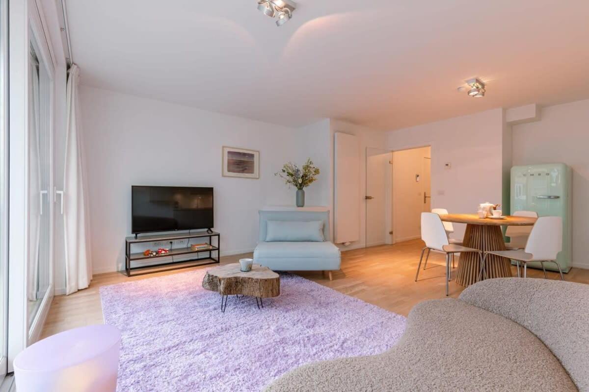 Bright Apartment Nearby The Beach In De Haan Esterno foto
